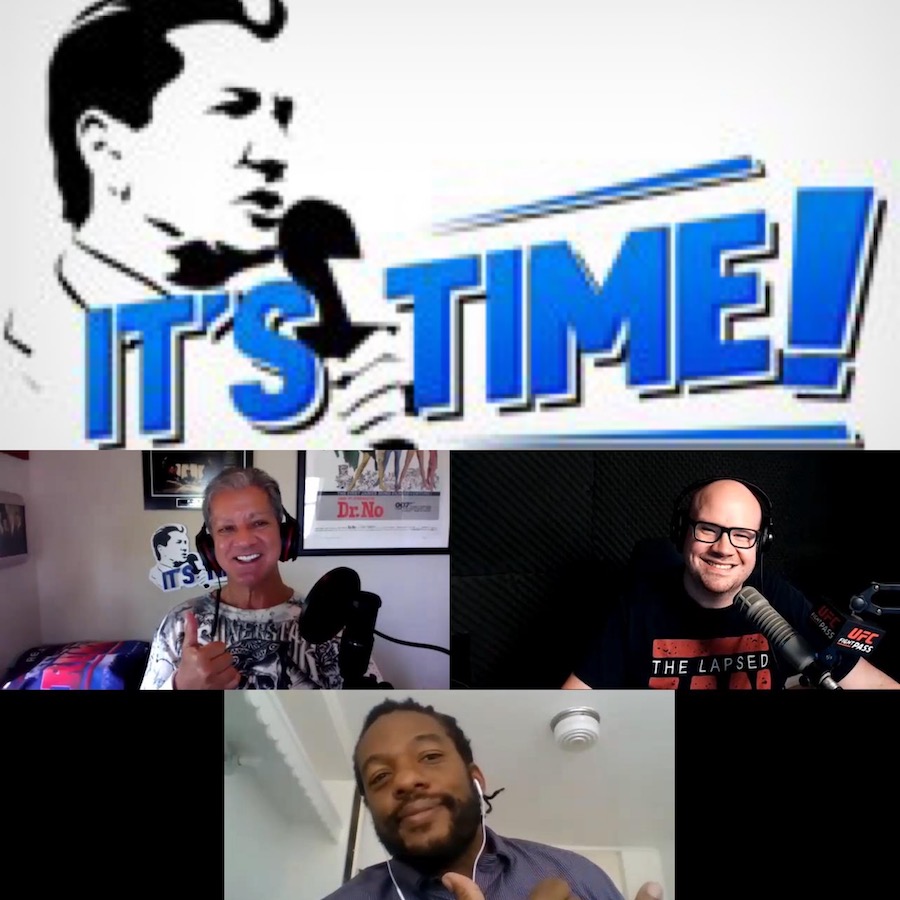 TUNE INTO THIS WEEK’S NEW “IT’S TIME!” PODCAST – WITH SPECIAL GUEST REFEREE HERB DEAN