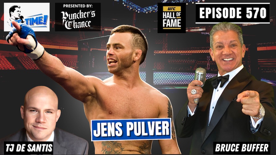 IT’S TIME PODCAST: GUEST UFC HALL OF FAME FIGHTER JENS PULVER