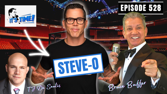 “IT’S TIME!” PODCAST: GUEST STEVE-O