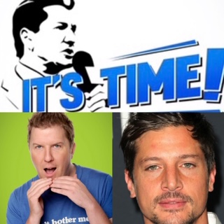 “IT’S TIME!” PODCAST – BUFFER TALKS WITH COMEDY ACTORS NICK SWARDSON & SIMON REX